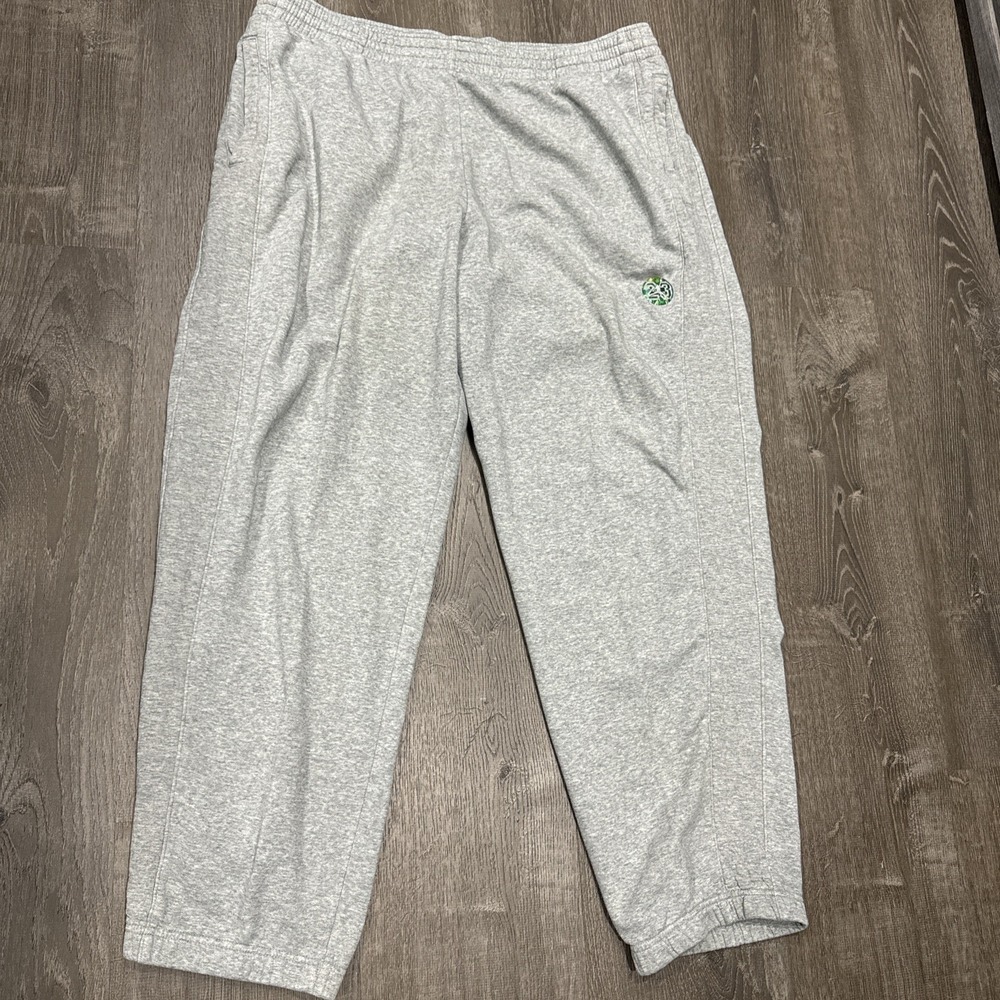 Michael Jordan Air Jordan Retro 13 Sweatpants Gray 632079 Men 3XL Baggy Cuffed